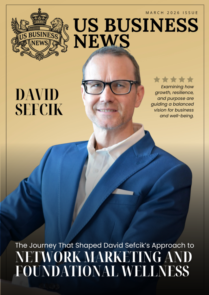 US Business News cover featuring David Sefcik